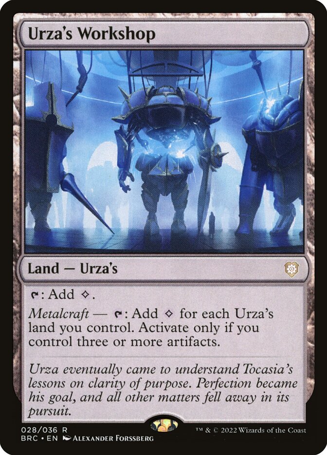 Urza's Workshop (28) - The Brothers' War Commander (BRC)