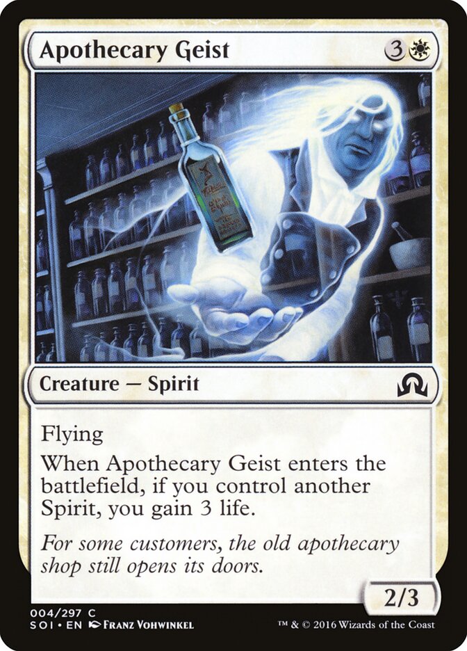 Apothecary Geist (4) - Shadows over Innistrad (SOI)