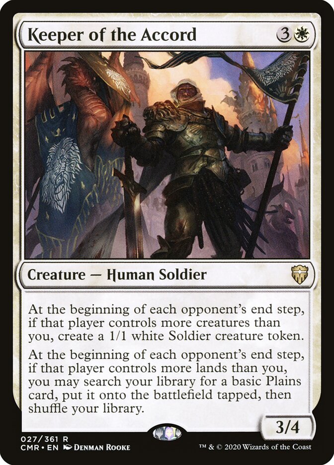 Keeper of the Accord (27) - Commander Legends (CMR)