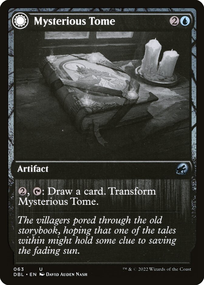 Mysterious Tome // Chilling Chronicle - Innistrad: Double Feature (DBL)