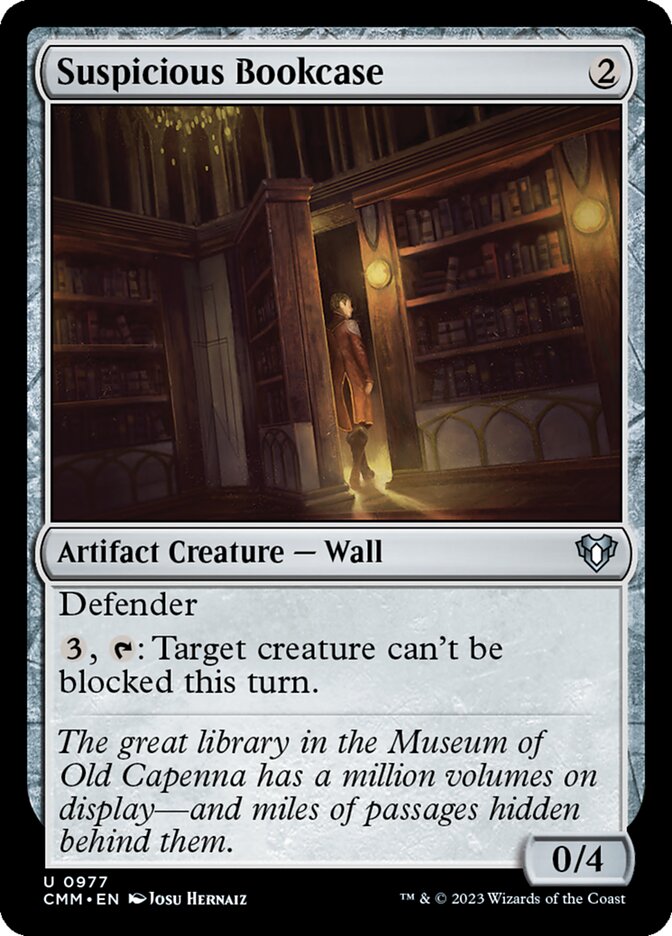 Suspicious Bookcase (977) - Commander Masters (CMM)