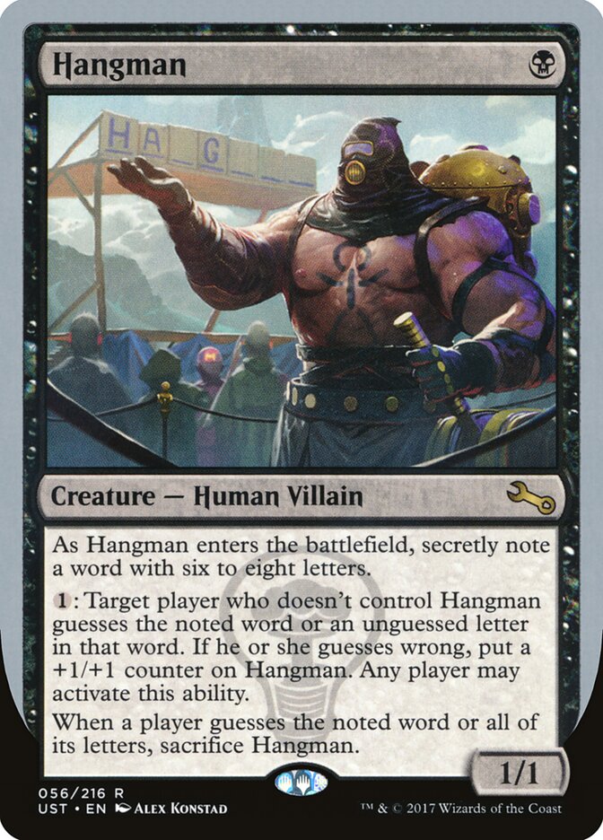 Hangman (56) - Unstable (UST)