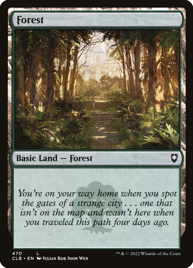 Forest (470) - Commander Legends: Battle for Baldur's Gate (CLB)