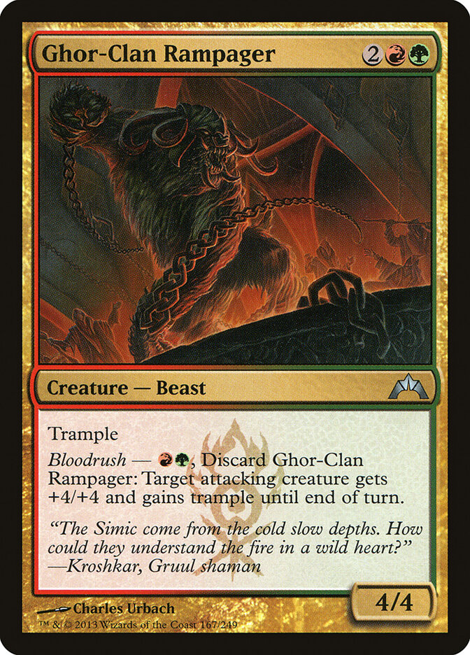 Ghor-Clan Rampager (167) - Gatecrash (GTC)
