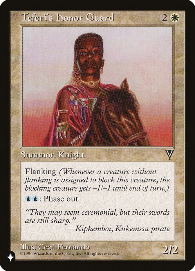Teferi's Honor Guard (VIS-22) - The List (PLST)