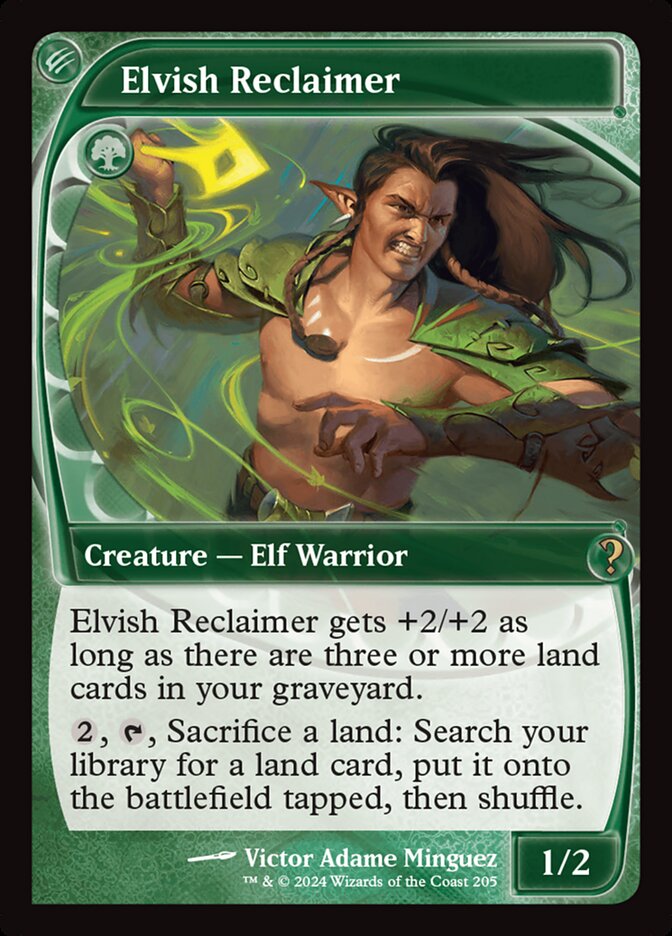 Elvish Reclaimer (205) - Mystery Booster 2 (MB2)