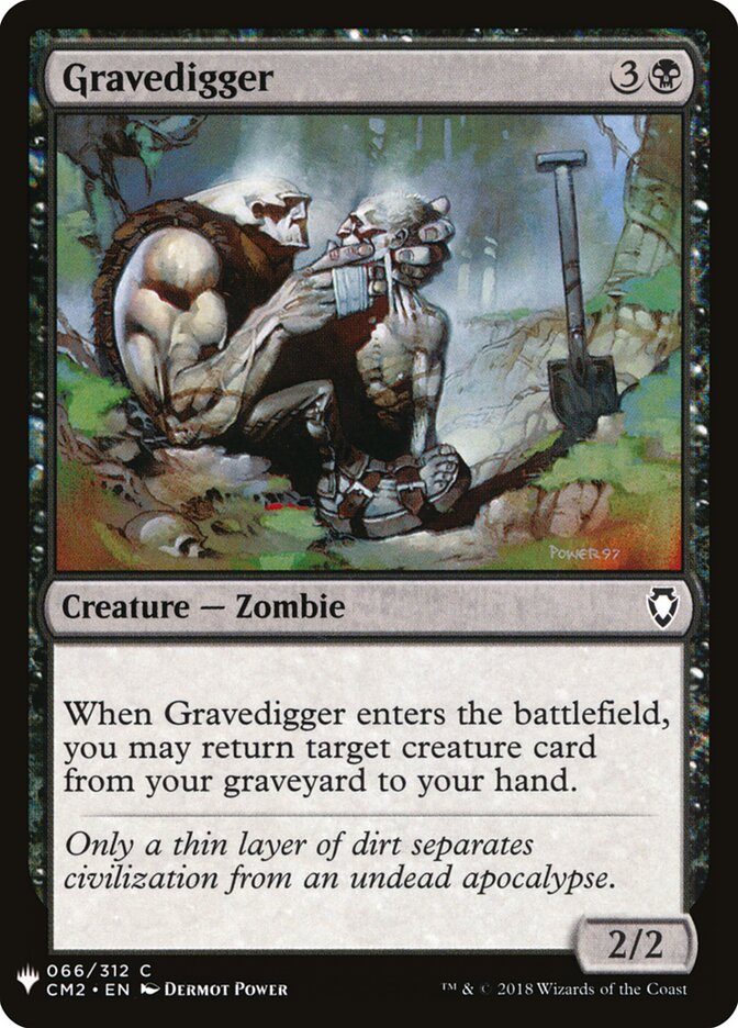 Gravedigger (CM2-66) - The List (PLST)