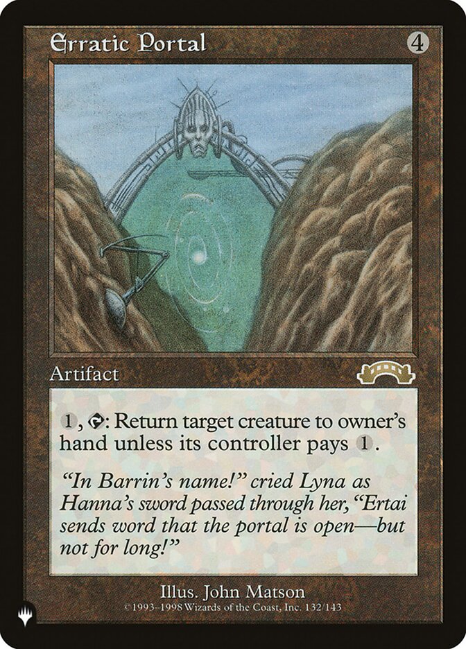Erratic Portal (EXO-132) - The List (PLST)