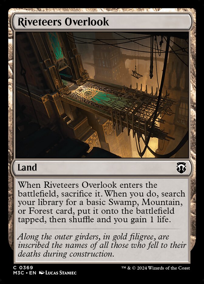 Riveteers Overlook (369) - Modern Horizons 3 Commander (M3C)