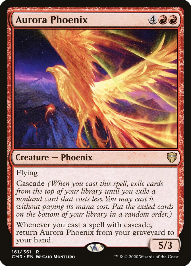 Aurora Phoenix (161) - Commander Legends (CMR)