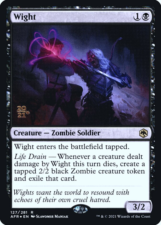 Wight (127s) - Adventures in the Forgotten Realms Promos (PAFR)
