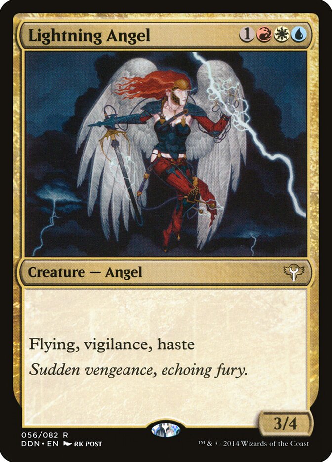Lightning Angel (56) - Duel Decks: Speed vs. Cunning (DDN)