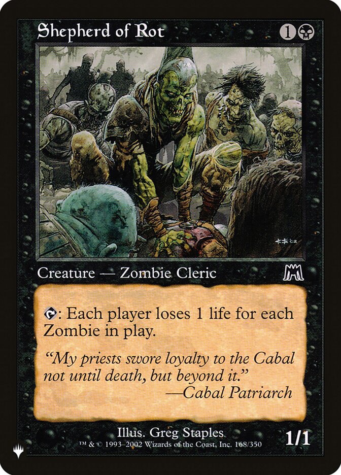 Shepherd of Rot (ONS-168) - The List (PLST)