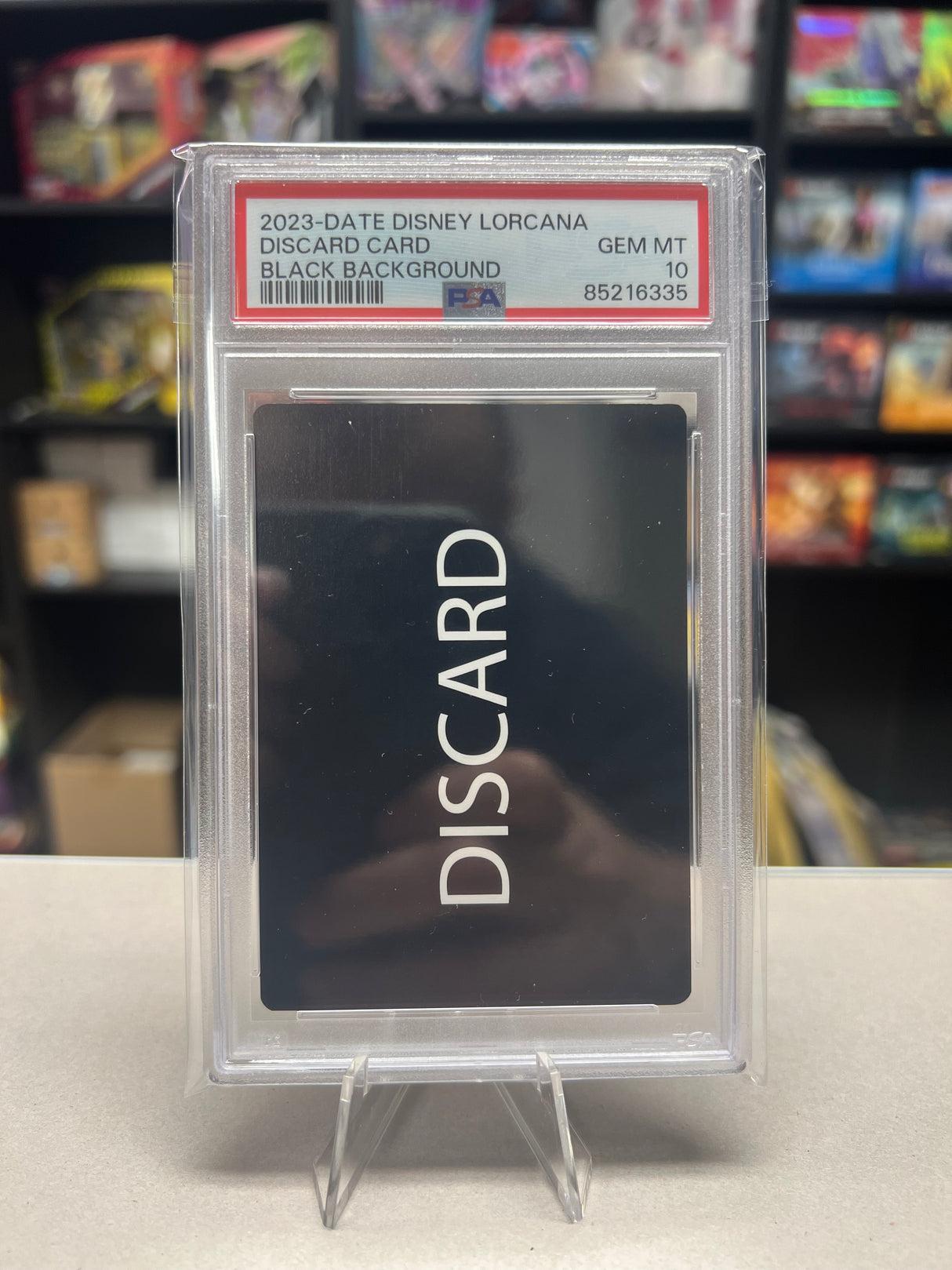 "Discard" Error - [Graded PSA 10] Disney Lorcana 2023