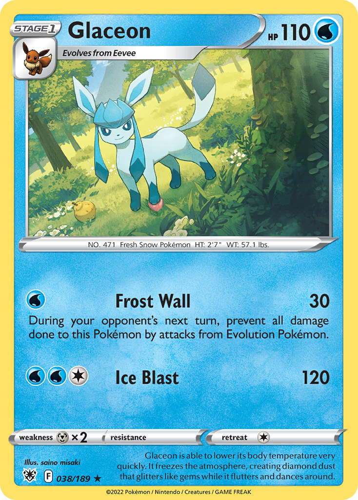Glaceon (38/189) - Astral Radiance (ASR)