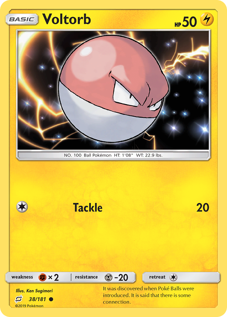 Voltorb (38/181) - Team Up (TEU)
