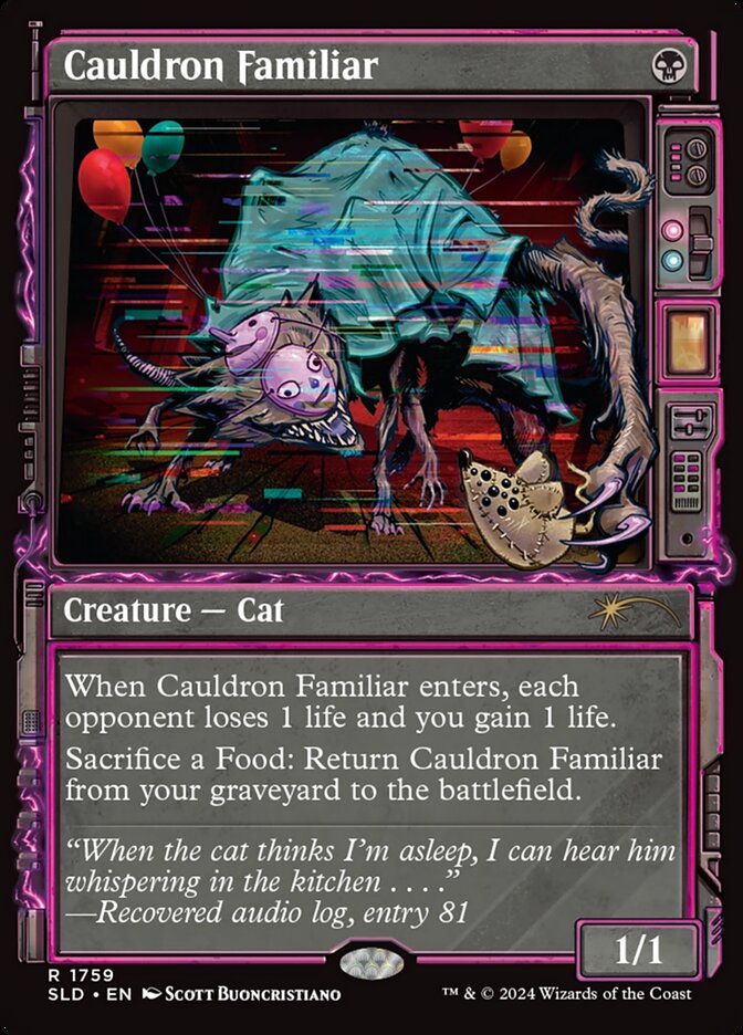 Cauldron Familiar (1759) - Secret Lair Drop (SLD)