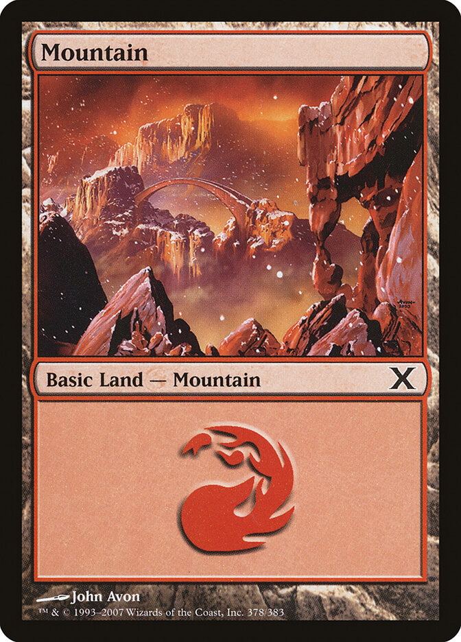 Mountain (378) - Tenth Edition (10E)