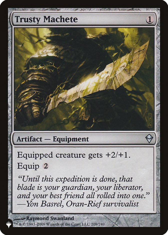 Trusty Machete - The List (PLST)