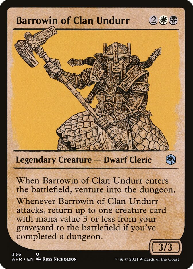 Barrowin of Clan Undurr (336) - Adventures in the Forgotten Realms (AFR)