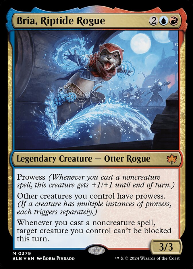 Bria, Riptide Rogue (379) - Bloomburrow (BLB)