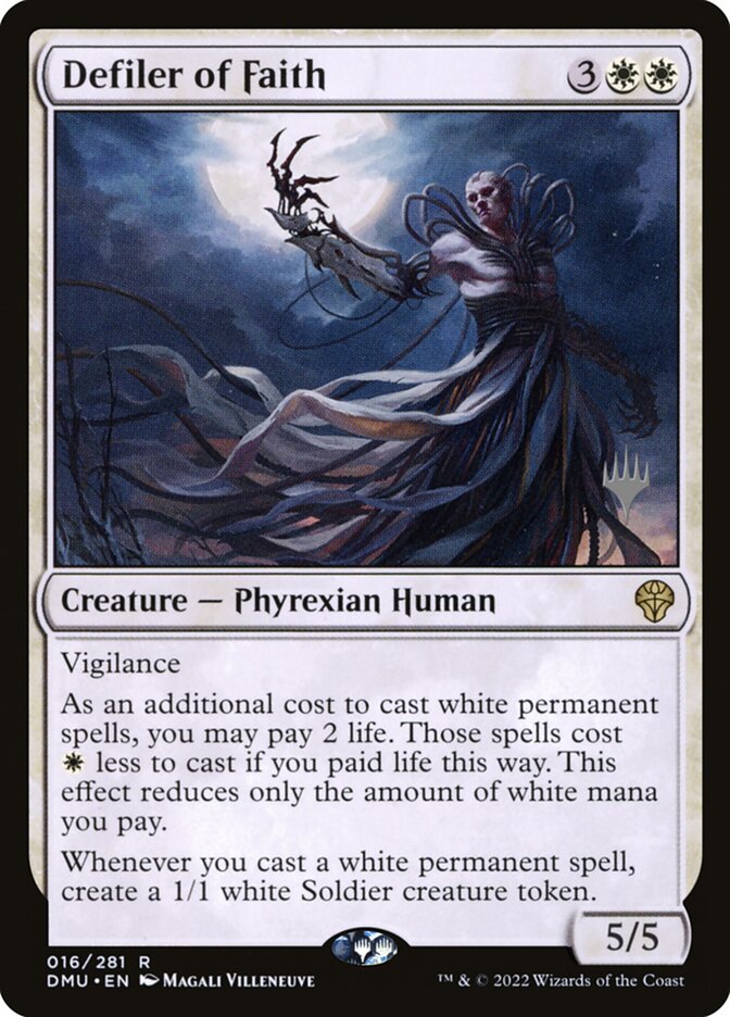 Defiler of Faith (16p) - Dominaria United Promos (PDMU)