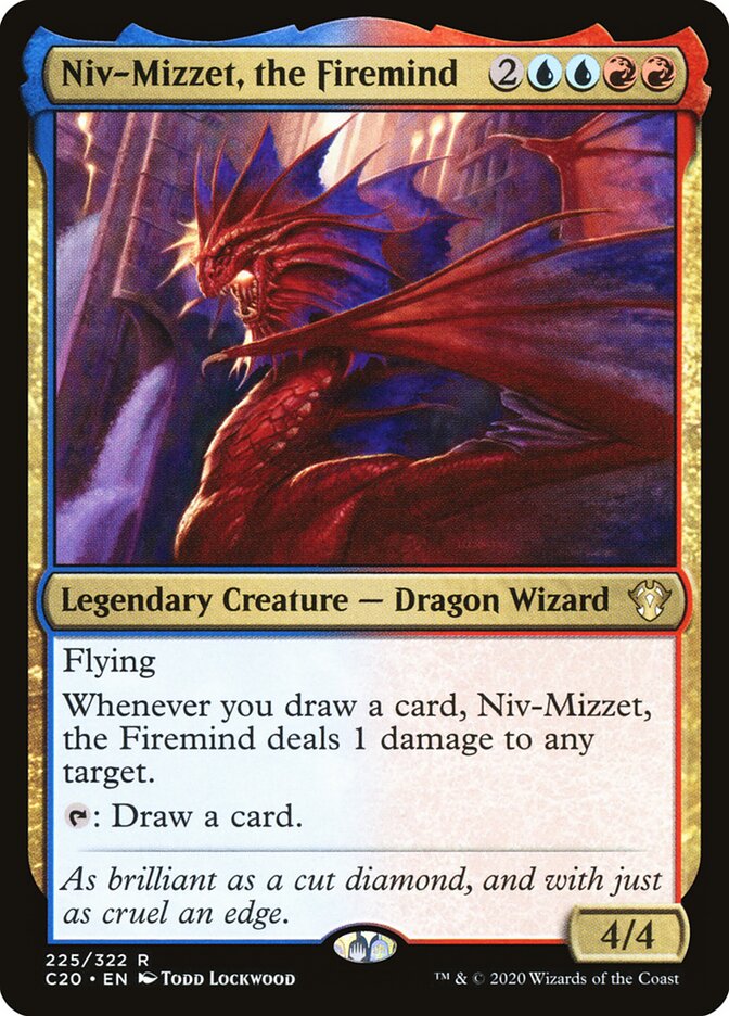 Niv-Mizzet, the Firemind (225) - Commander 2020 (C20)