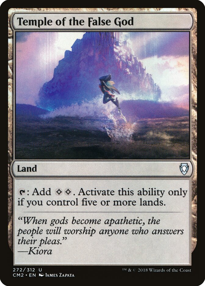 Temple of the False God (272) - Commander Anthology Volume II (CM2)