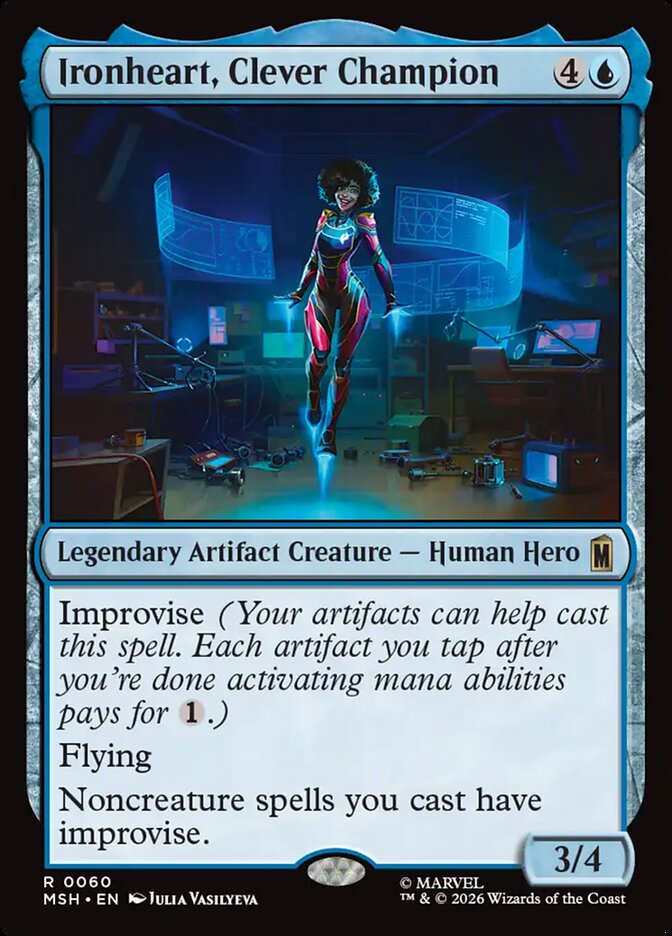 Ironheart, Clever Champion (60) - Marvel Super Heroes (MSH)