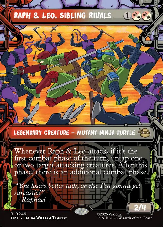 Raph & Leo, Sibling Rivals (249) - Teenage Mutant Ninja Turtles (TMT)