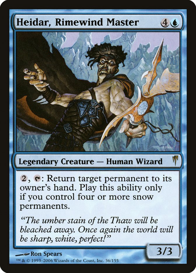 Heidar, Rimewind Master (36) - Coldsnap (CSP)
