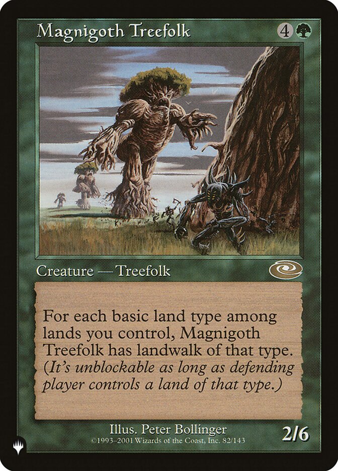 Magnigoth Treefolk (PLS-82) - The List (PLST)