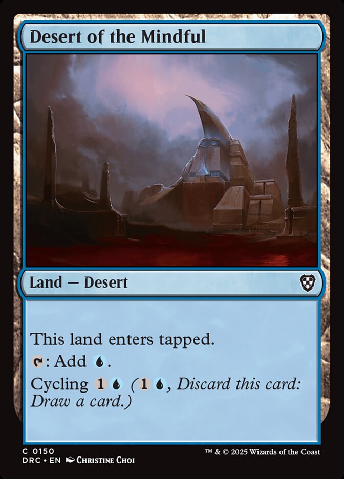Desert of the Mindful - Aetherdrift Commander (DRC)