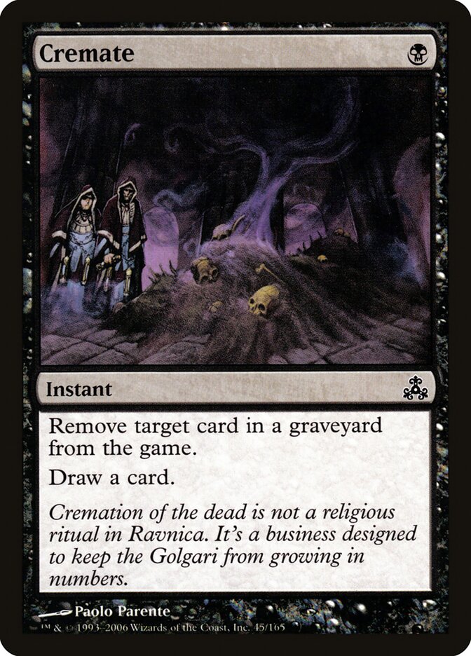 Cremate (45) - Guildpact (GPT)