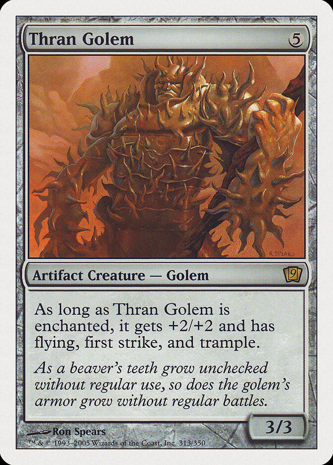 Thran Golem (313) - Ninth Edition (9ED)