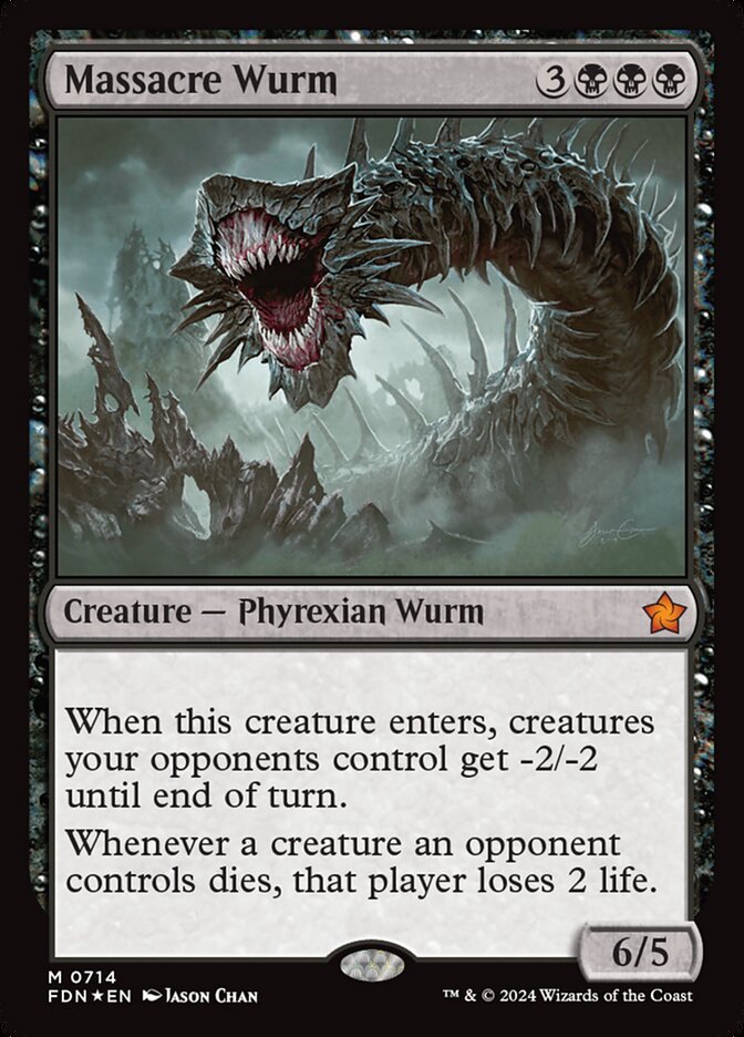 Massacre Wurm (714) - Foundations (FDN)