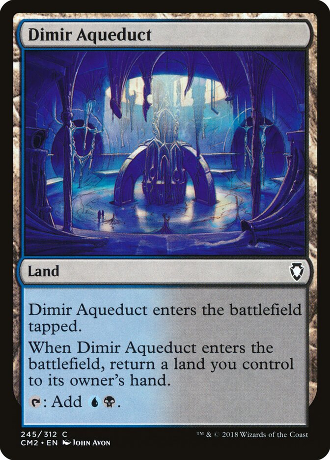 Dimir Aqueduct (245) - Commander Anthology Volume II (CM2)
