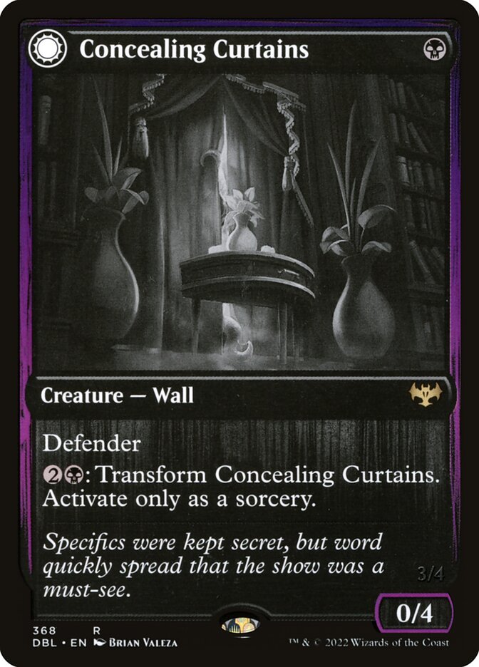Concealing Curtains // Revealing Eye - Innistrad: Double Feature (DBL)