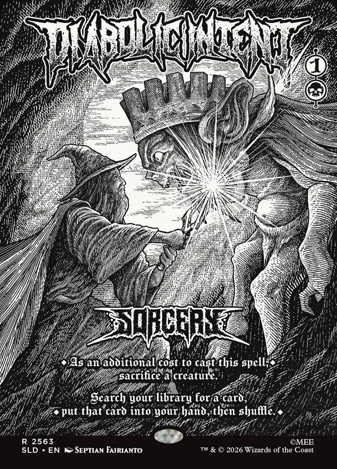 Diabolic Intent (2563) - Secret Lair Drop (SLD)