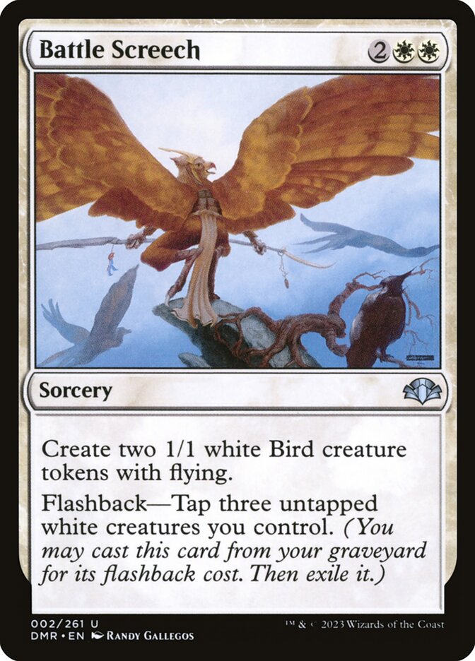 Battle Screech (2) - Dominaria Remastered (DMR)