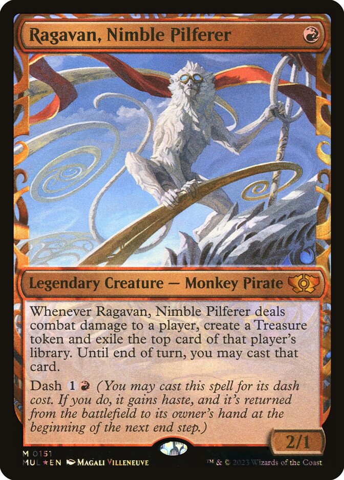 Ragavan, Nimble Pilferer (151) - Multiverse Legends (MUL)