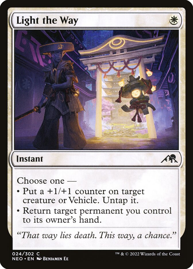 Light the Way (24) - Kamigawa: Neon Dynasty (NEO)