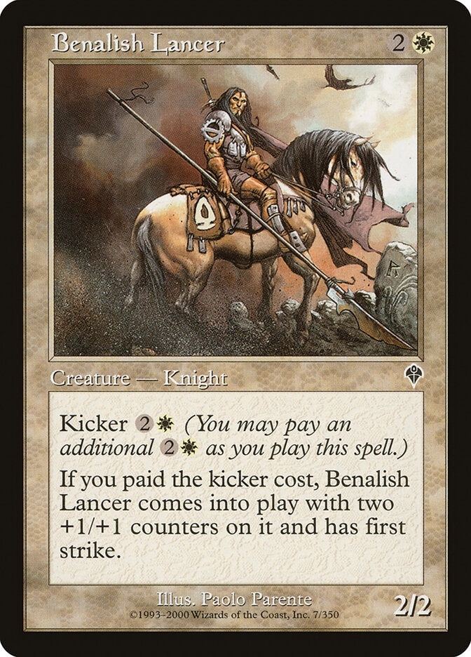 Benalish Lancer (7) - Invasion (INV)