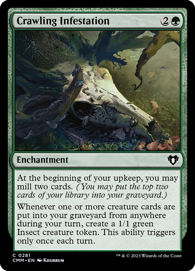 Crawling Infestation (281) - Commander Masters (CMM)