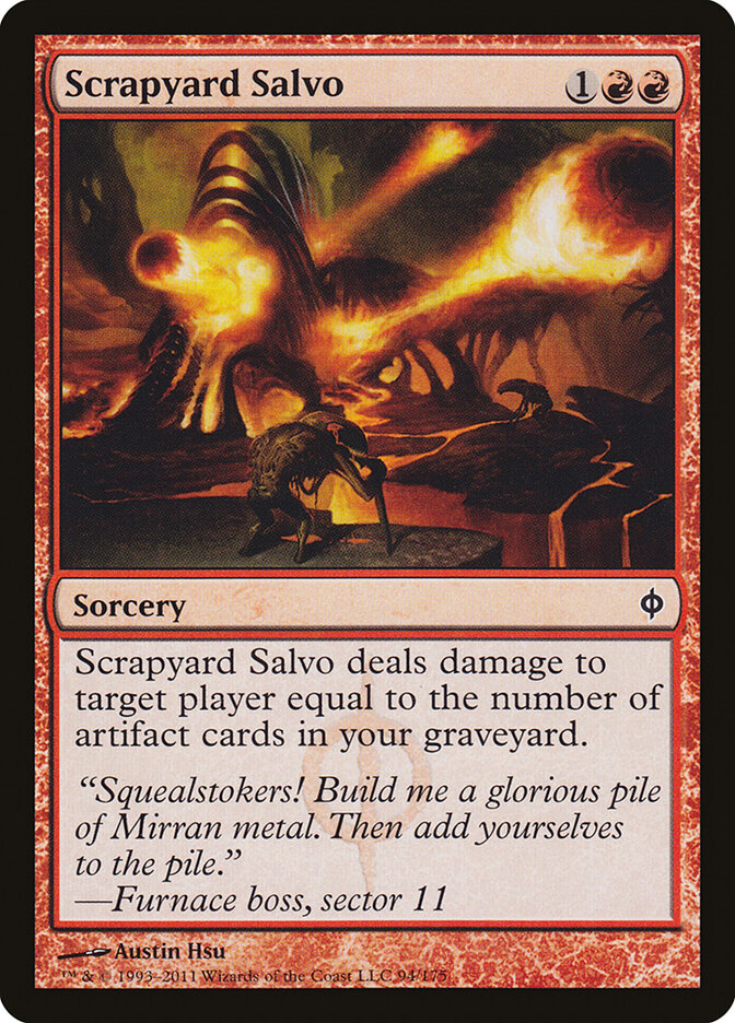 Scrapyard Salvo (94) - New Phyrexia (NPH)