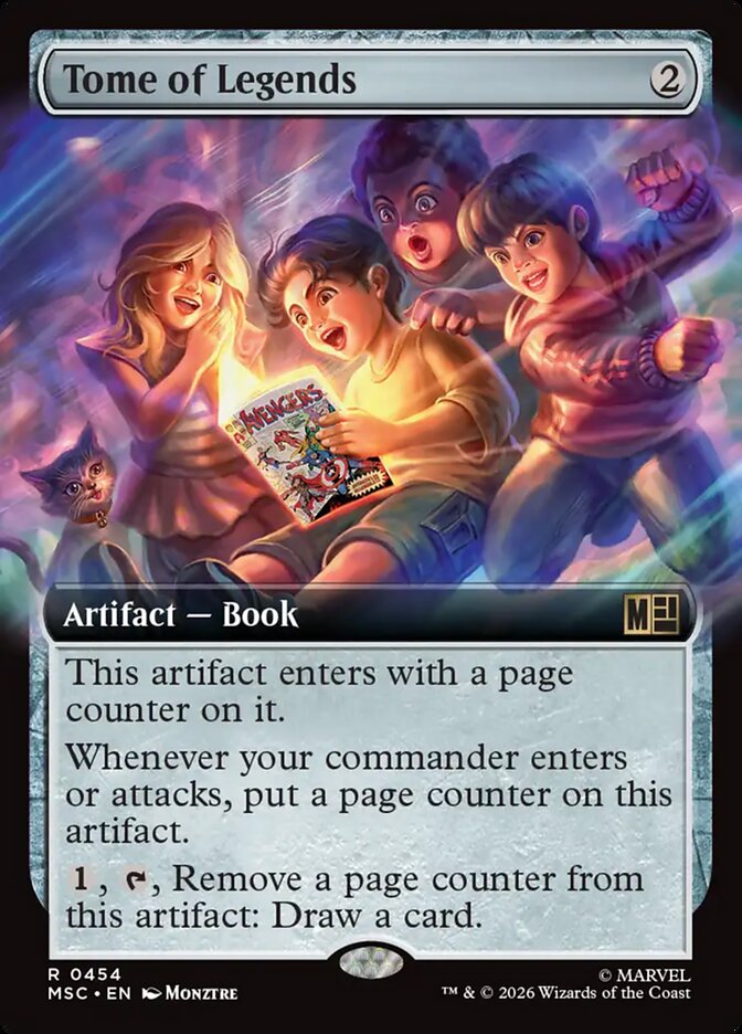 Tome of Legends (454) - Marvel Super Heroes Commander (MSC)