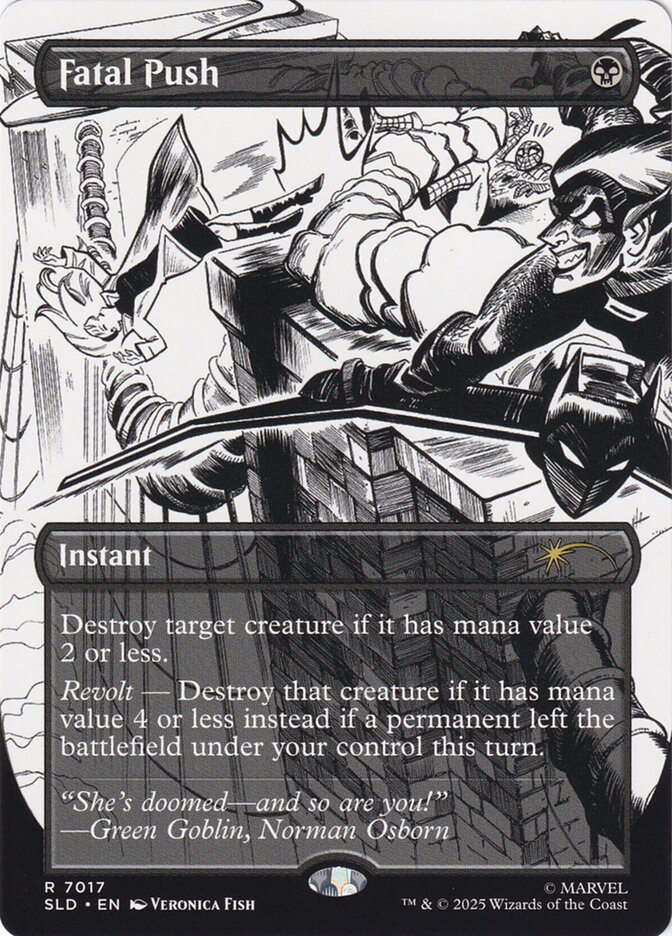 Fatal Push (7017) - Secret Lair Drop (SLD)