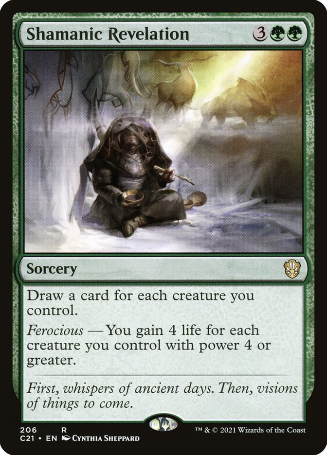 Shamanic Revelation (206) - Commander 2021 (C21)