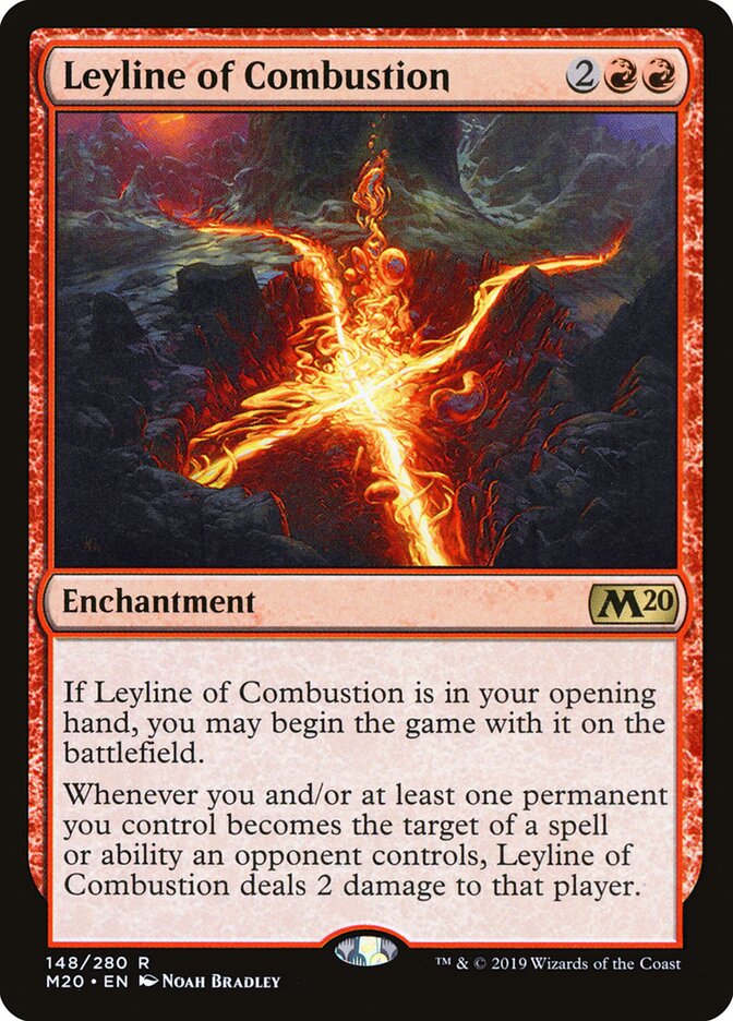Leyline of Combustion (148) - Core Set 2020 (M20)