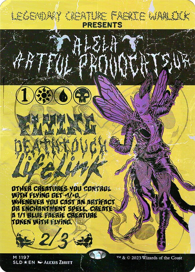Alela, Artful Provocateur (1197) - Secret Lair Drop (SLD)